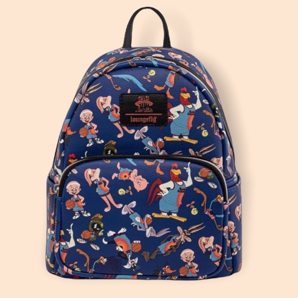 - Loungefly  AOP Space Jam Legacy Mini backpa…